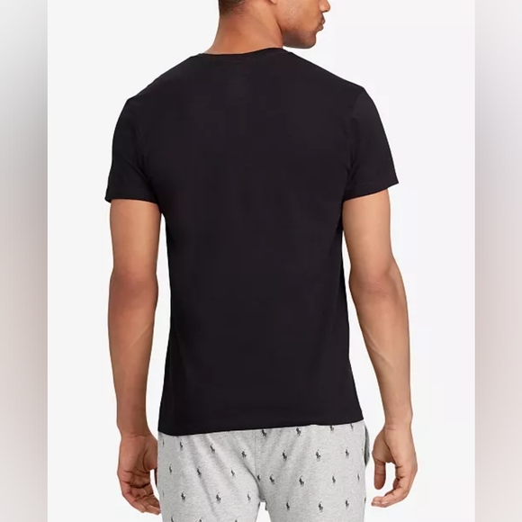 Polo Ralph Lauren V-Neck Classic Fit Undershirt 3-Pack Black, Red, Green - Picture 7 of 12